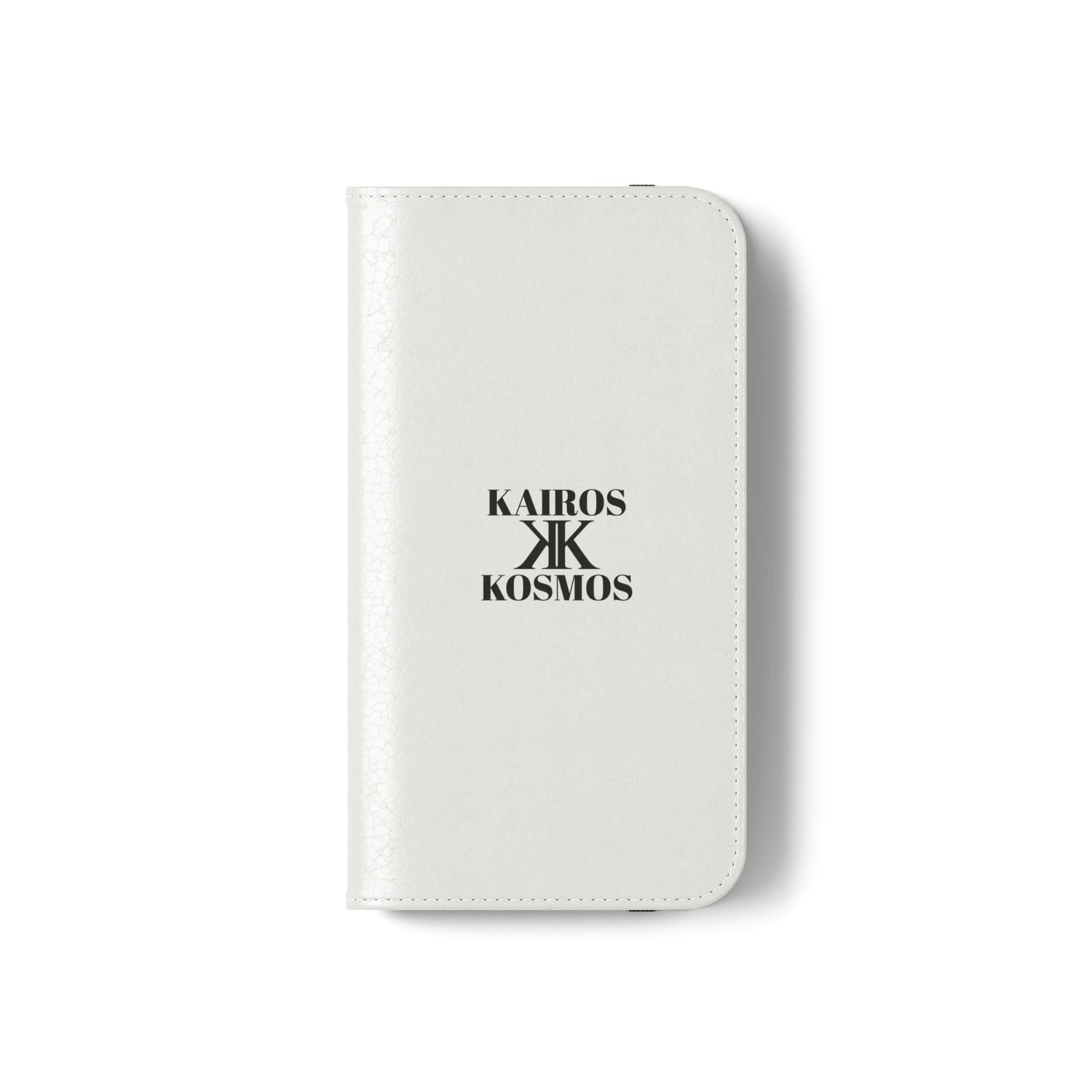 Kairos Kosmos Logo Flip Phone Case