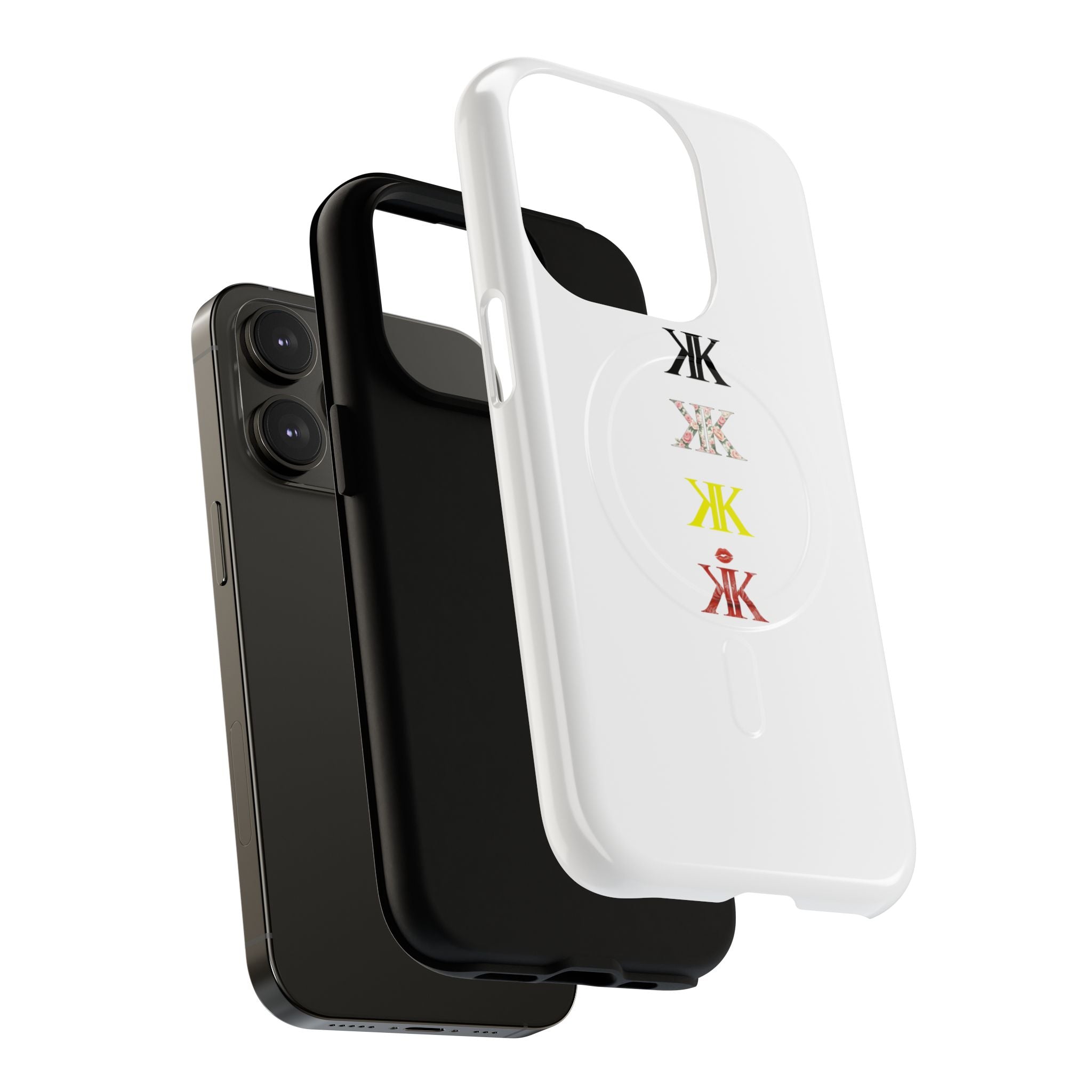 Sigil Collection Phone Case — Minimalist Monogram Stack Tough Magnetic Case