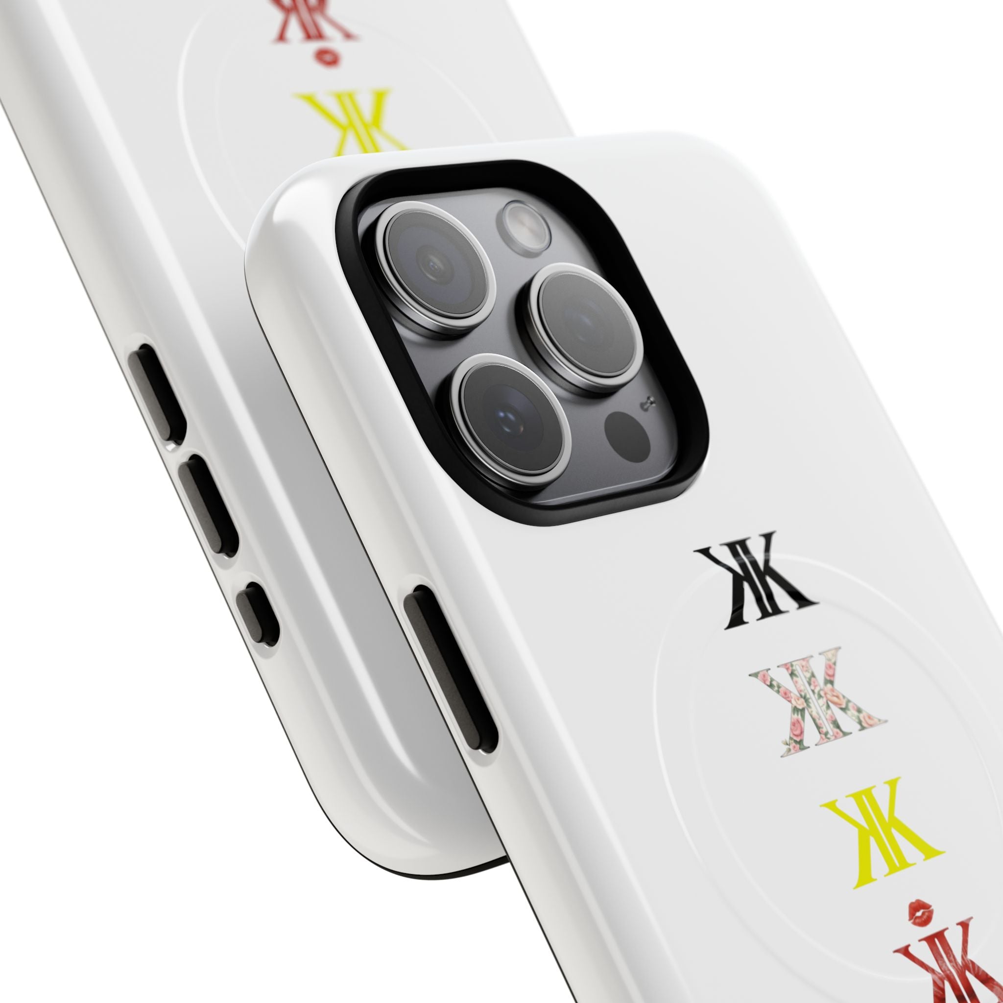 Sigil Collection Phone Case — Minimalist Monogram Stack Tough Magnetic Case