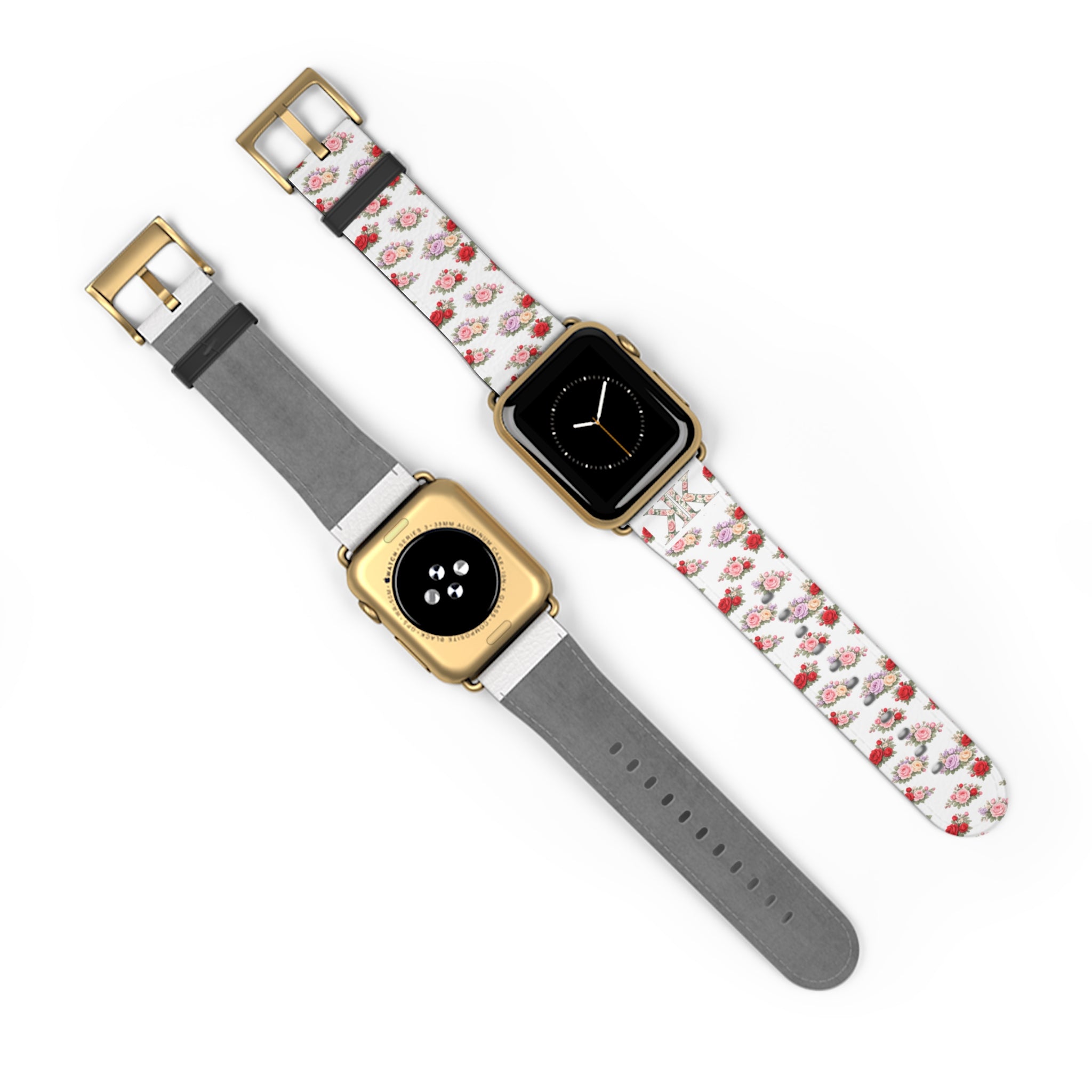 Anthos Collection Floral Vintage Watch Band — Apple Watch Strap