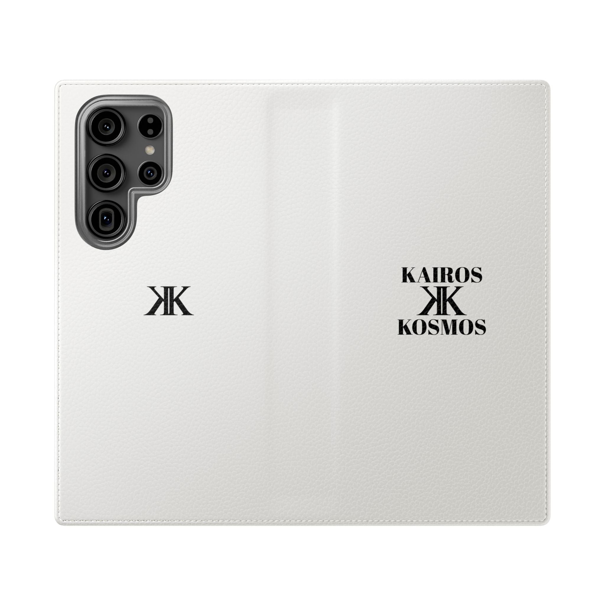 Kairos Kosmos Logo Flip Phone Case