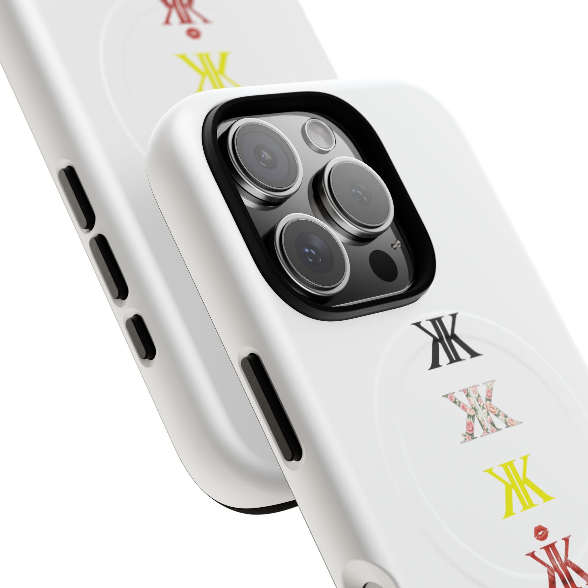 Sigil Collection Phone Case — Minimalist Monogram Stack Tough Magnetic Case