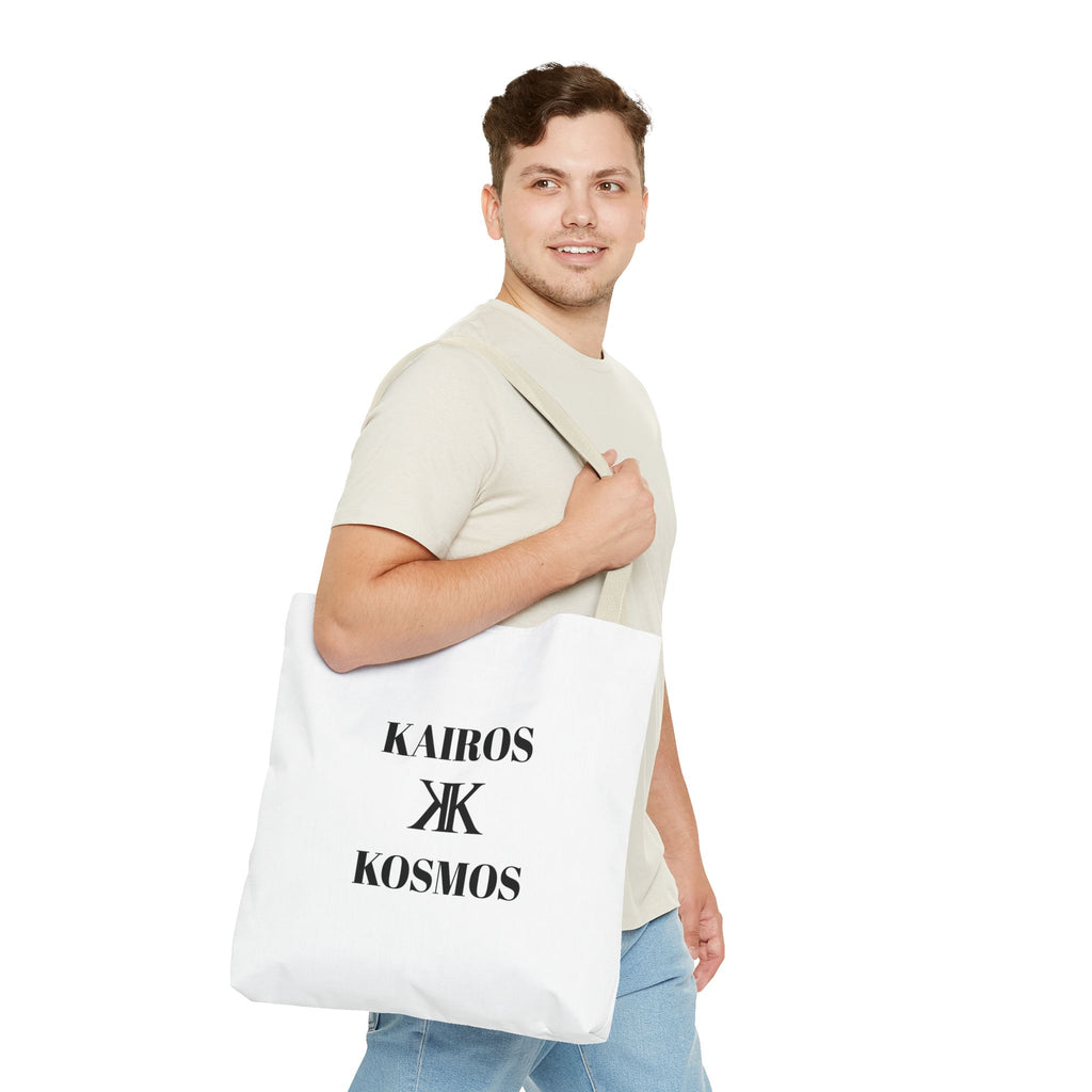 Kairos Kosmos Tote Bag – Minimalist Monogram Tote