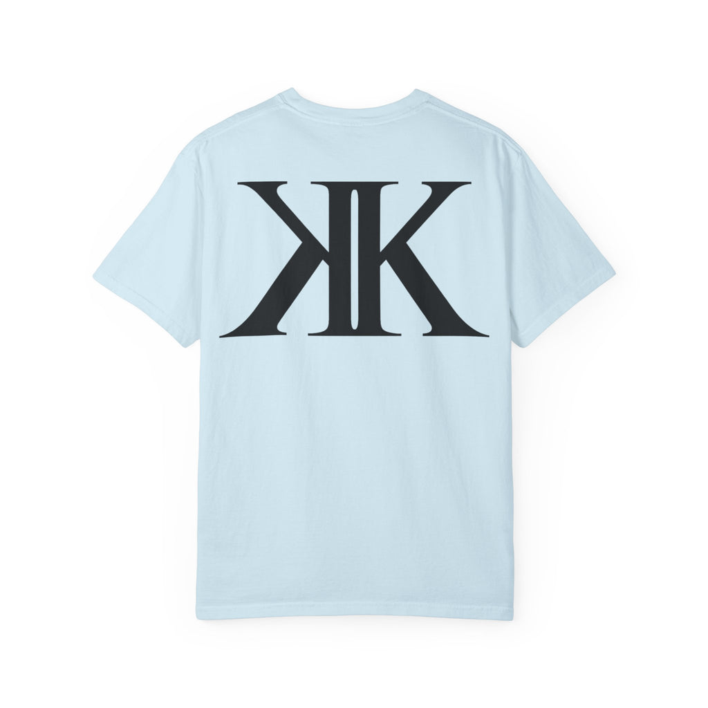 KK Monogram Tee — Bold Symmetrical Lettermark T-Shirt