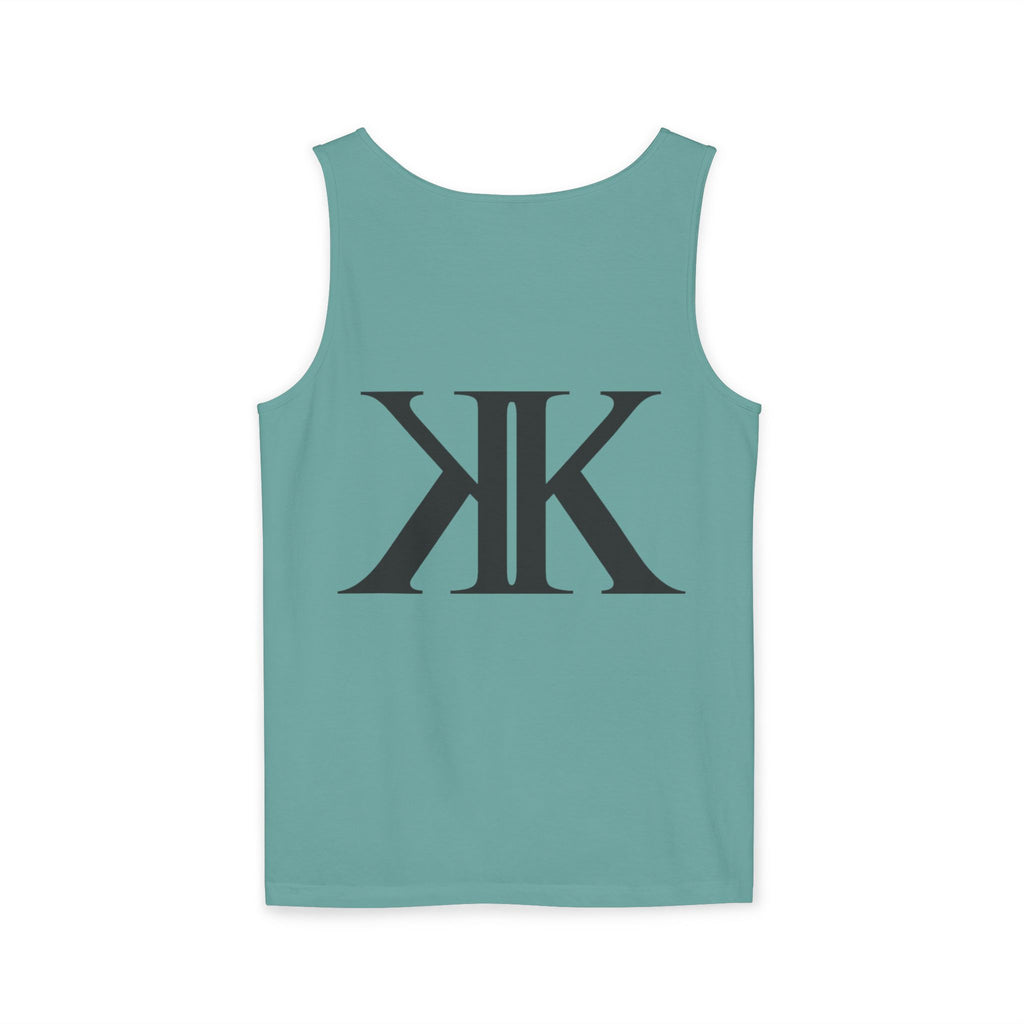 KK Monogram Tank Top — Minimalist Logo Graphic Tank
