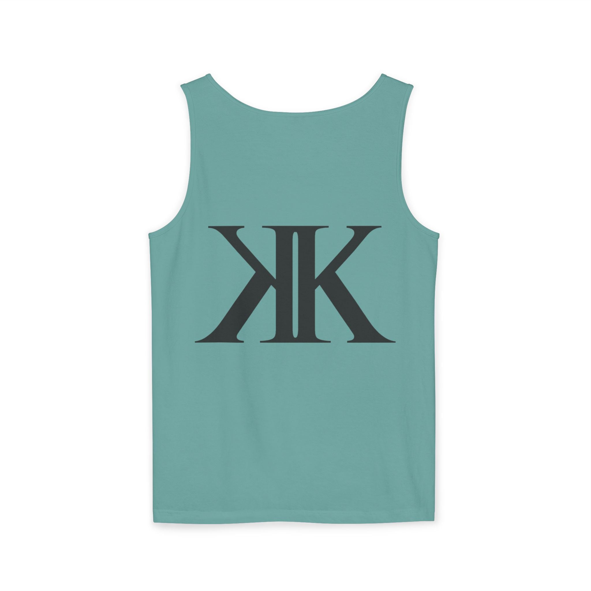 KK Monogram Tank Top — Minimalist Logo Graphic Tank