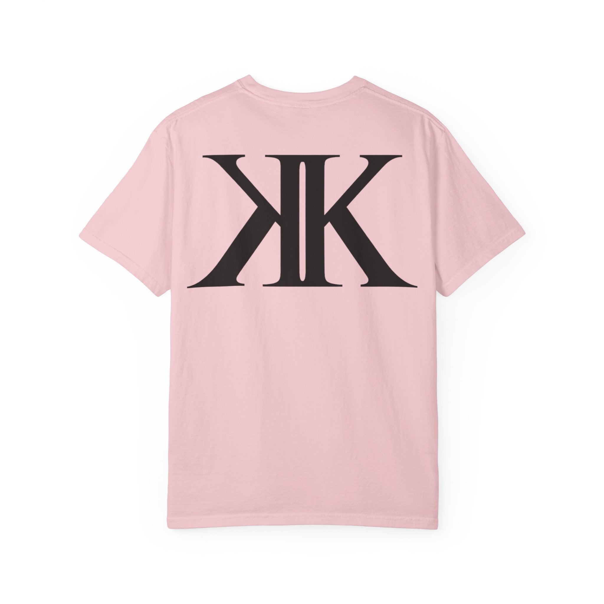KK Monogram Tee — Bold Symmetrical Lettermark T-Shirt
