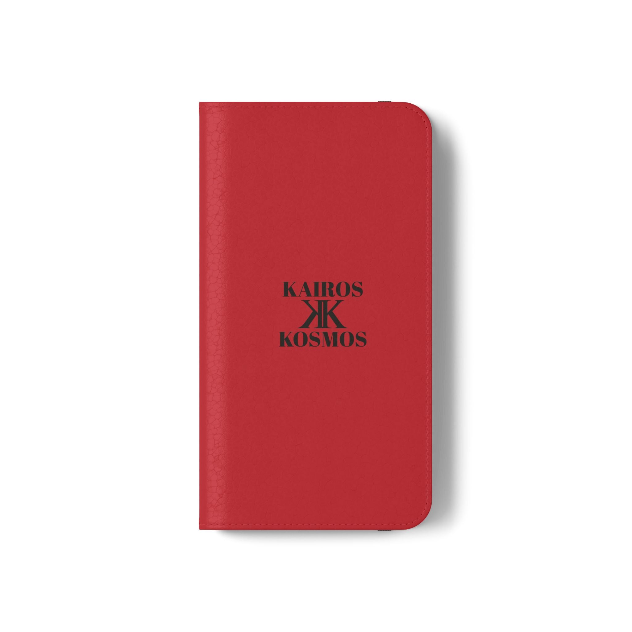 Kairos Kosmos Logo RED Flip Phone Case