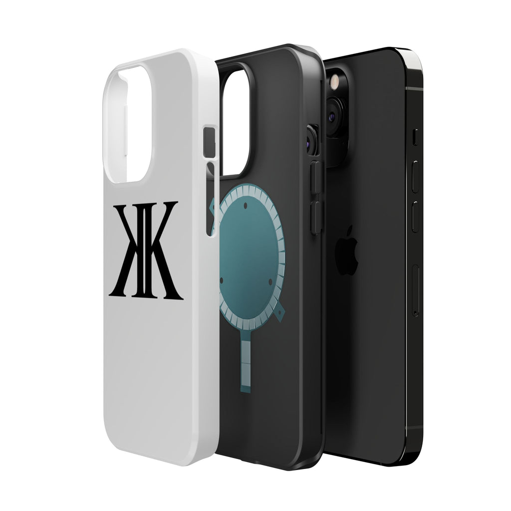 Magnetic Impact-Resistant Case with Bold KK Monogram