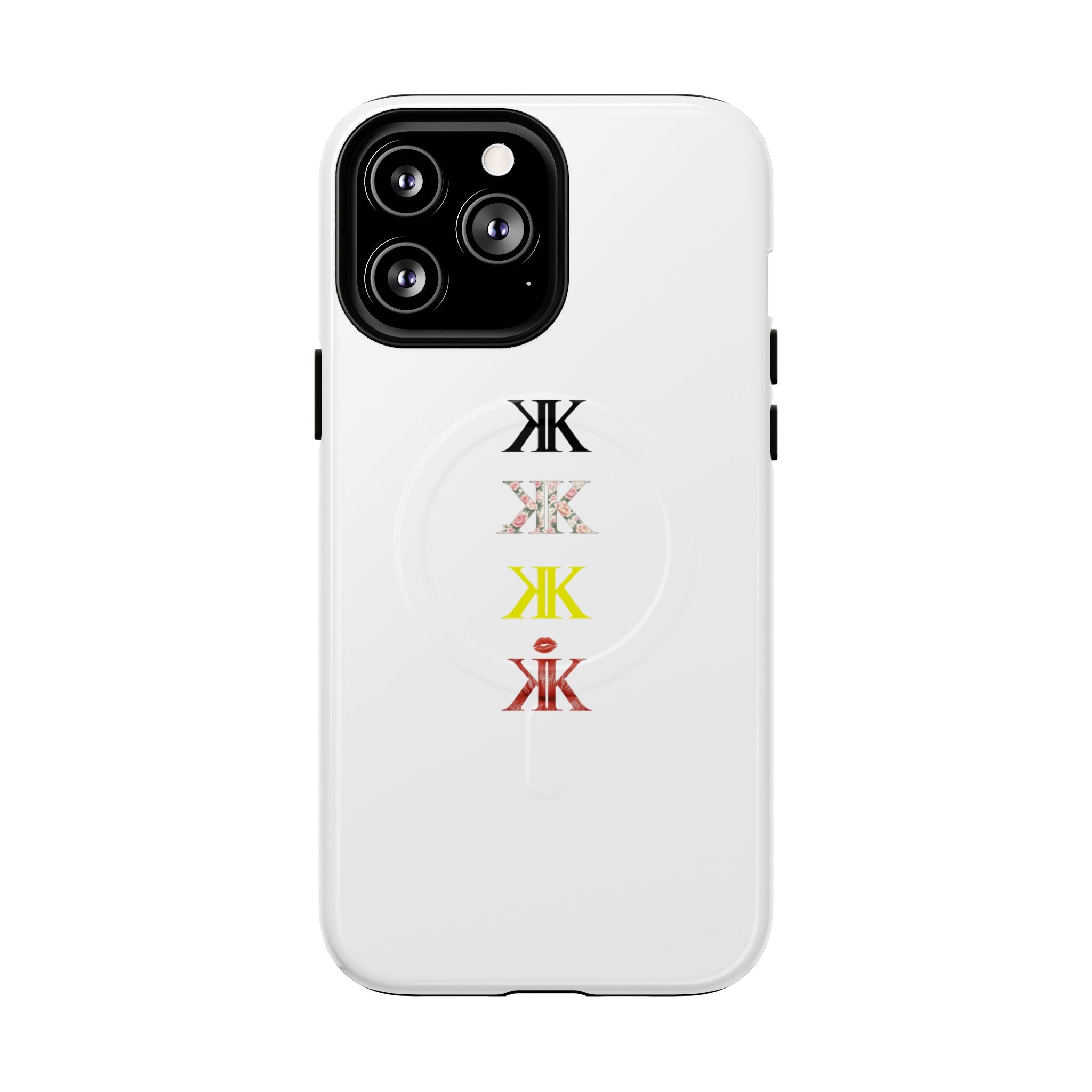 Sigil Collection Phone Case — Minimalist Monogram Stack Tough Magnetic Case