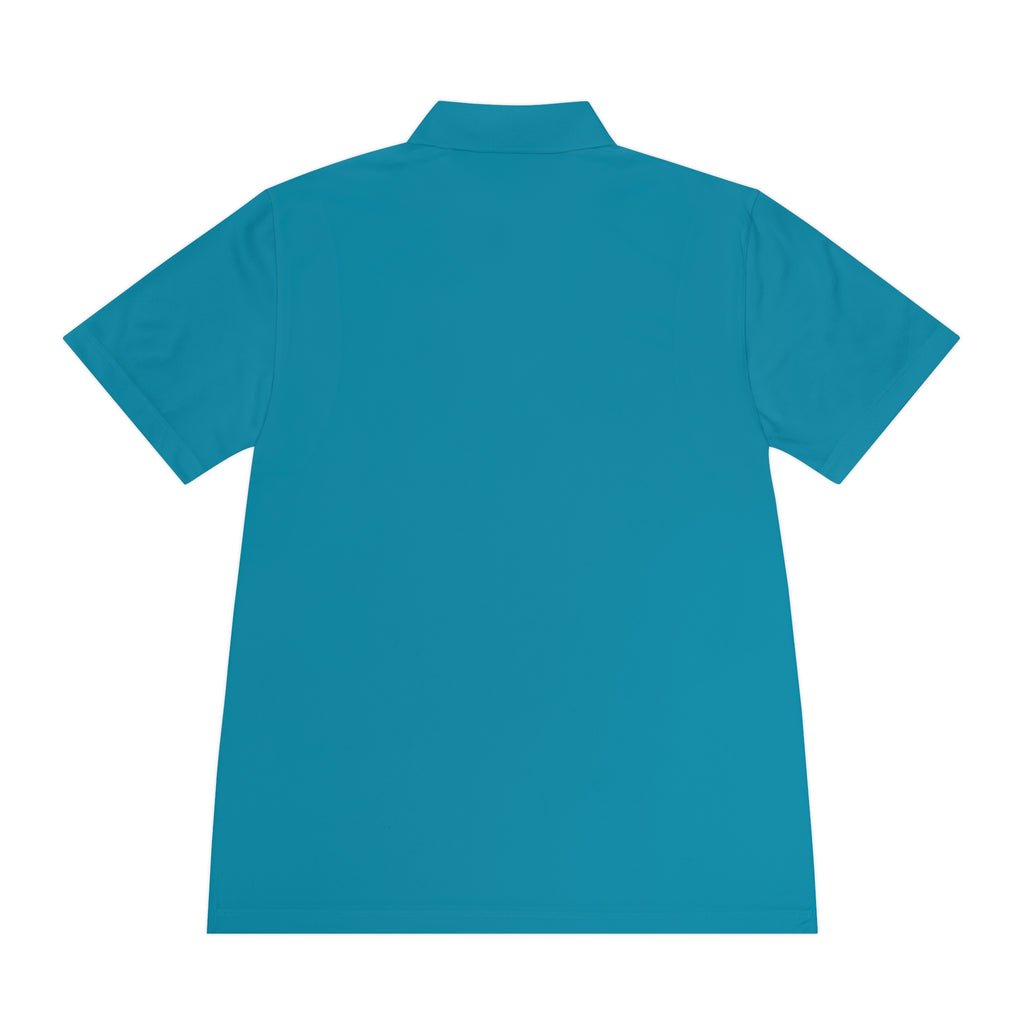 Classic Men’s Sport Polo — Minimalist Kairos Kosmos Logo Chest Shirt