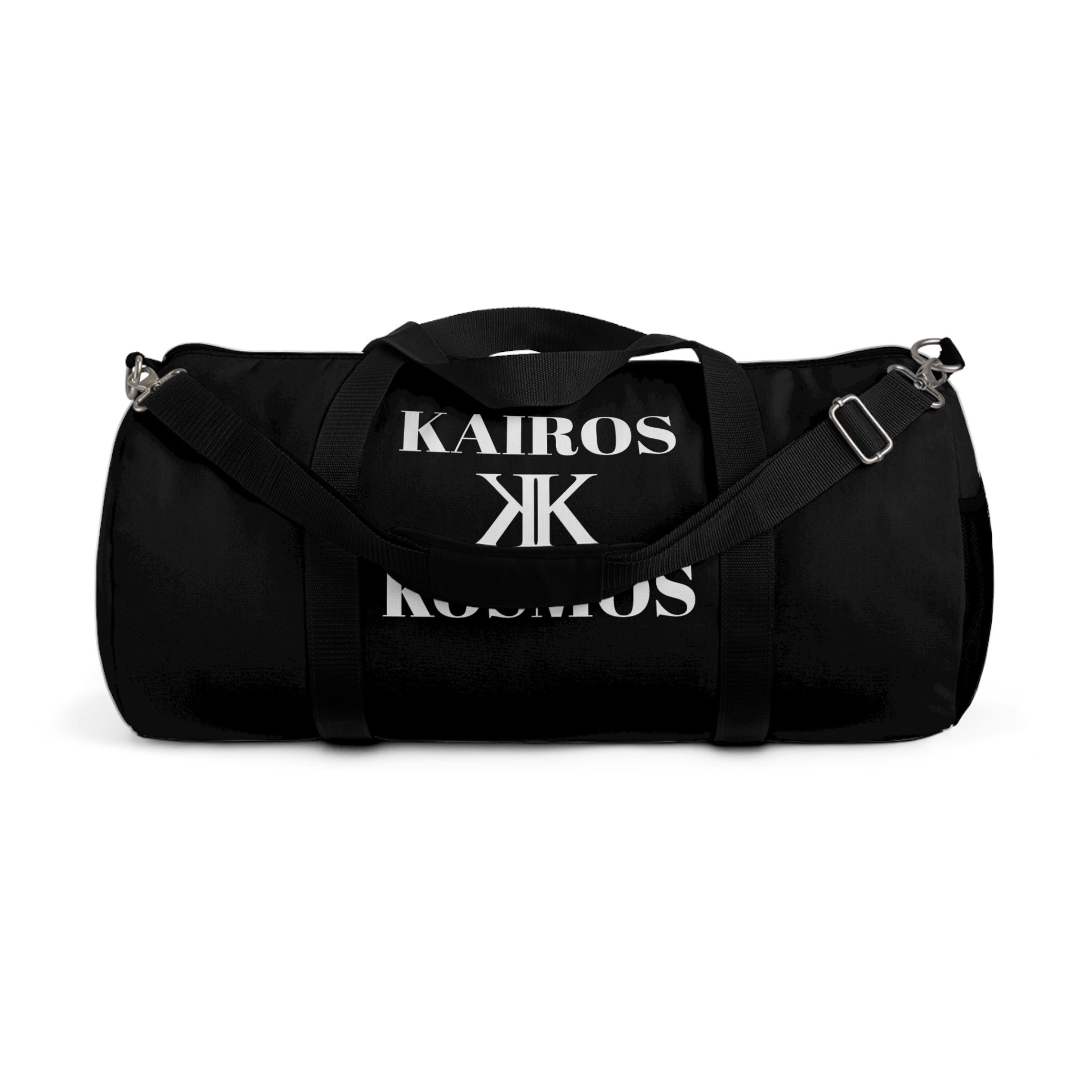 Kairos Kosmos BLACK Duffel Bag —  Gym & Travel Weekender