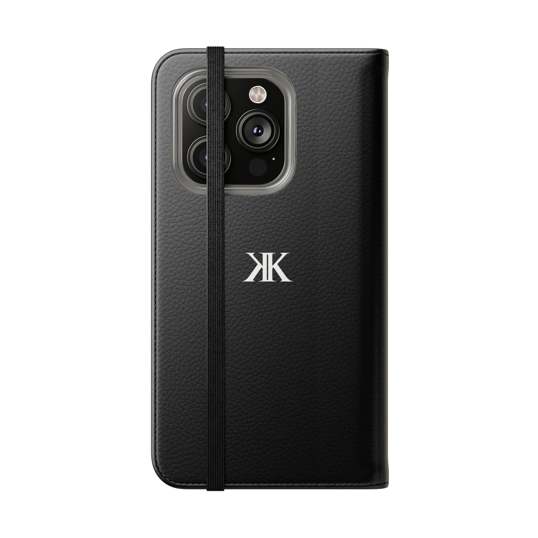 Kairos Kosmos Logo BLACK Flip Phone Case
