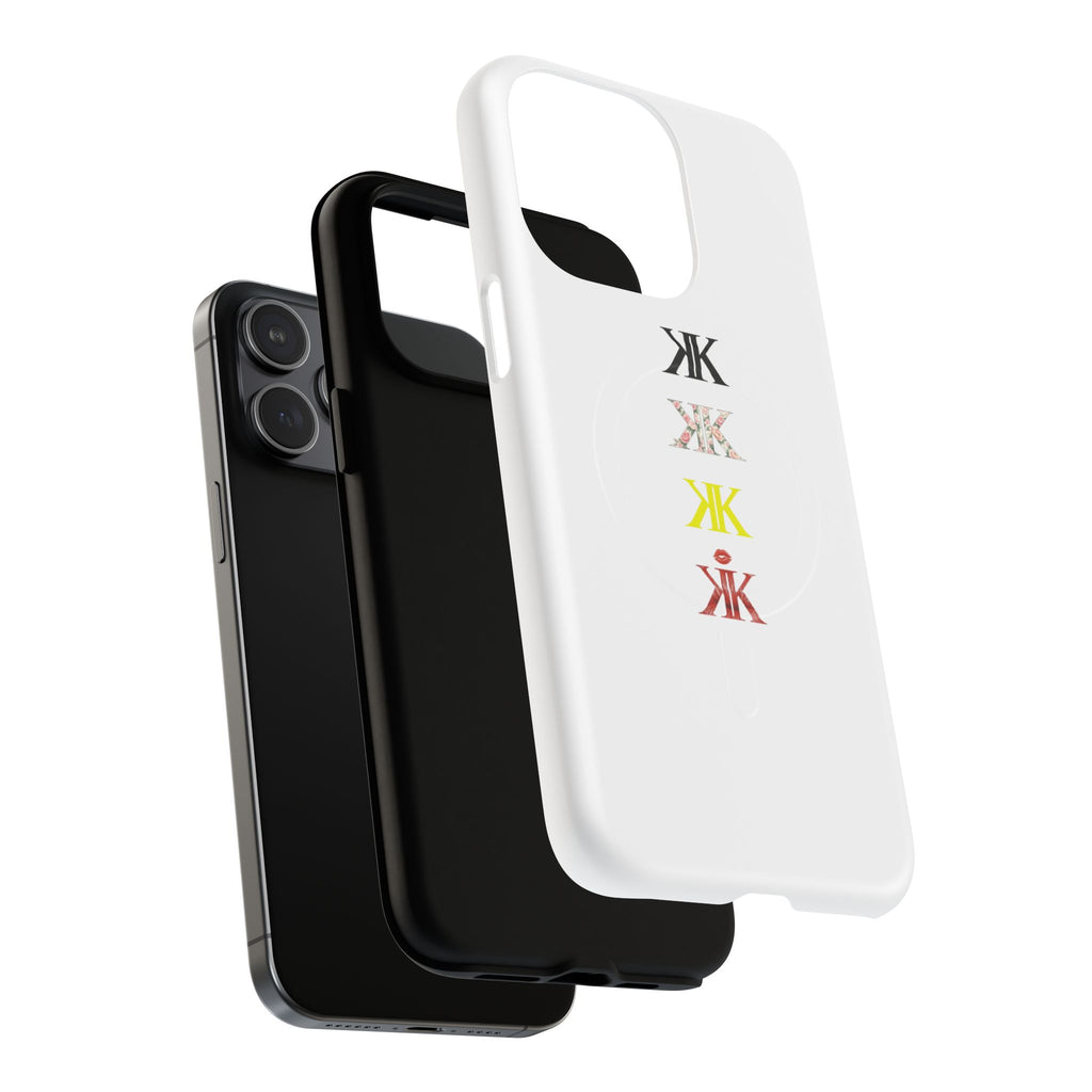 Sigil Collection Phone Case — Minimalist Monogram Stack Tough Magnetic Case