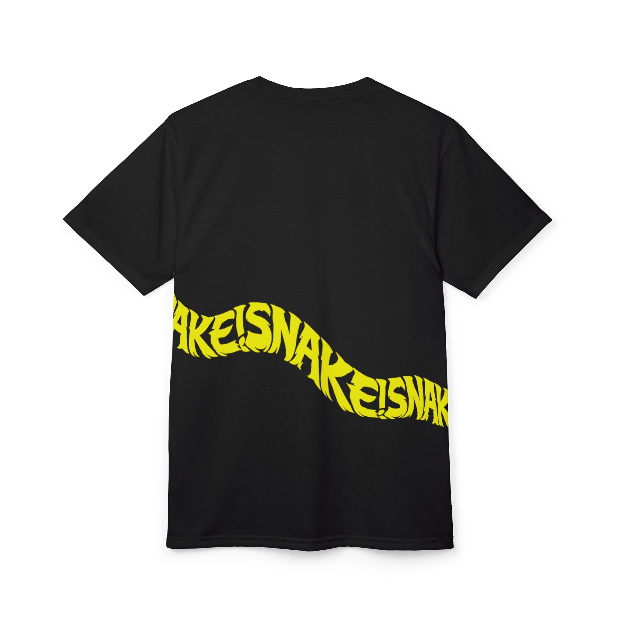 Aspis Snake Graphic Tee BLACK — Bold Design on Black