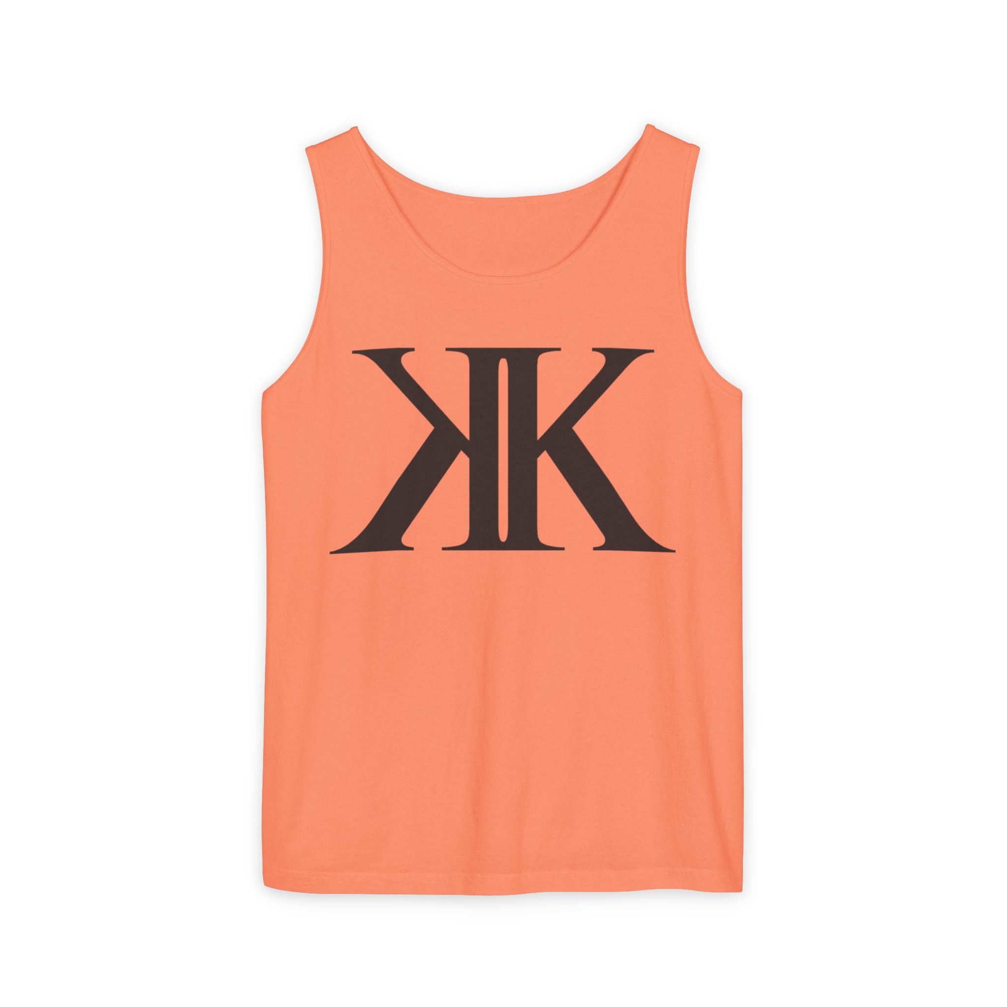 KK Monogram Tank Top — Minimalist Logo Graphic Tank
