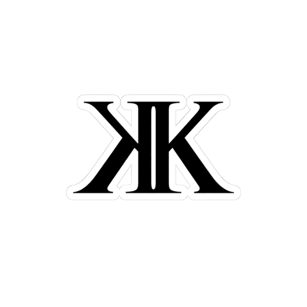 Kairos Kosmos Black Sticker Pack —  Logo Decals