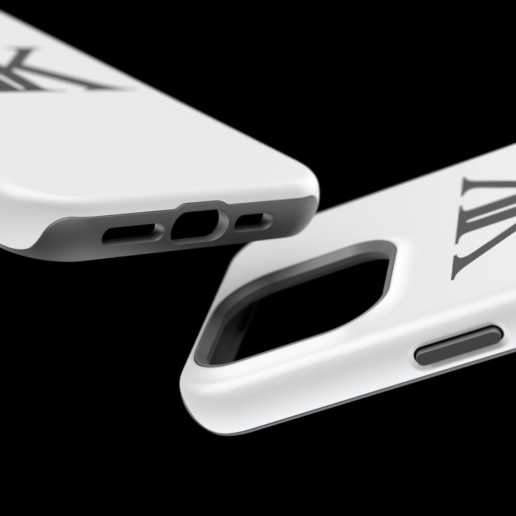 Magnetic Impact-Resistant Case with Bold KK Monogram