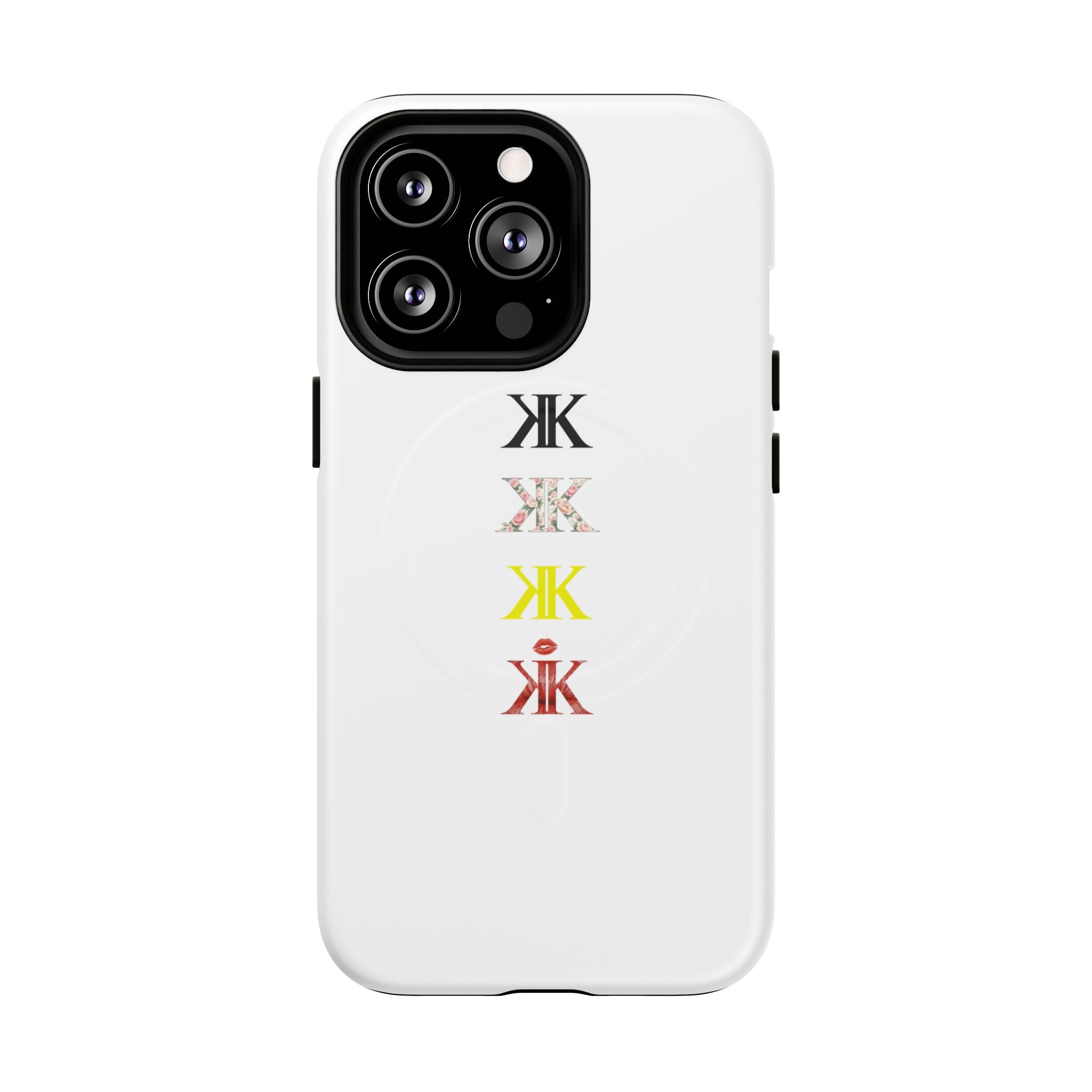 Sigil Collection Phone Case — Minimalist Monogram Stack Tough Magnetic Case