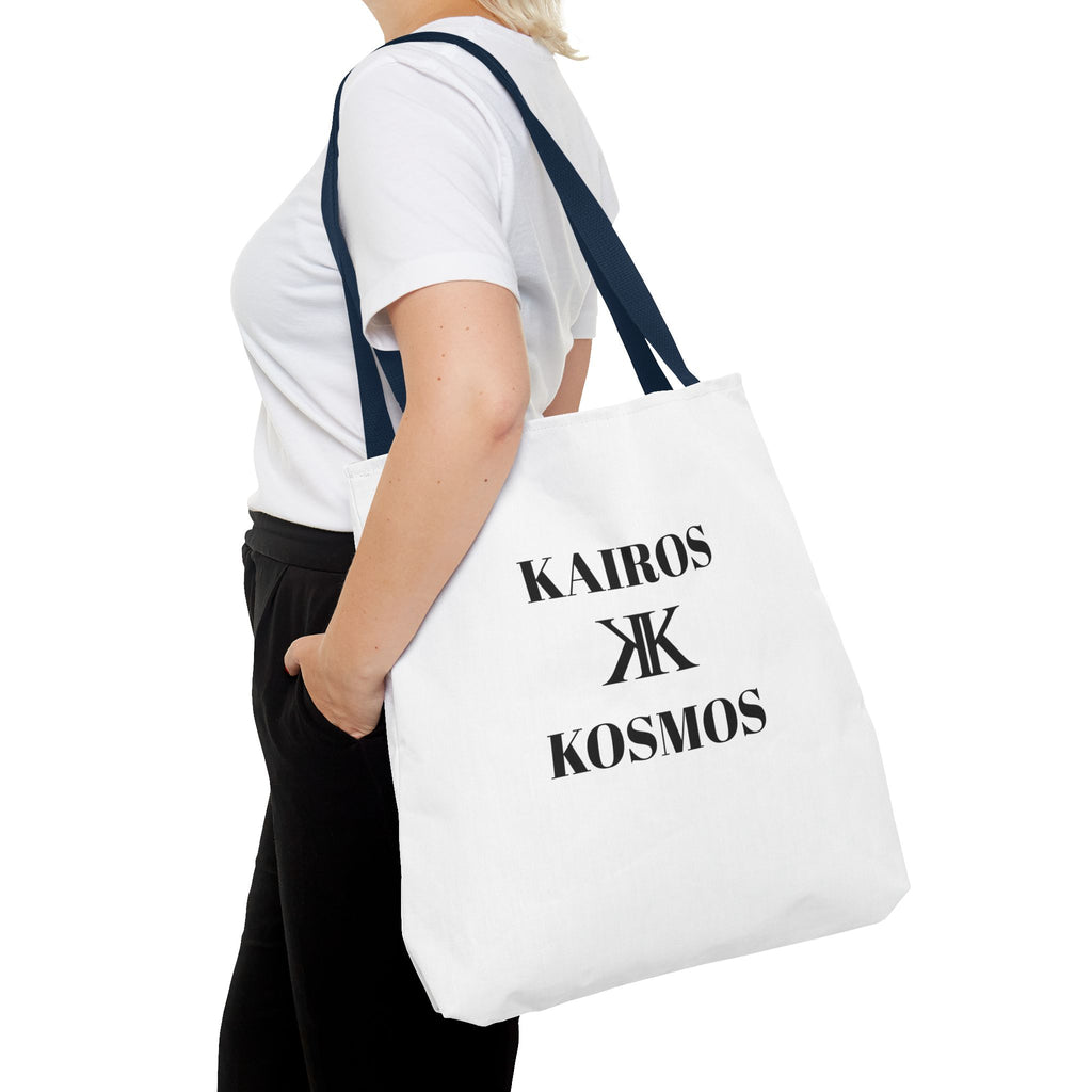 Kairos Kosmos Tote Bag – Minimalist Monogram Tote