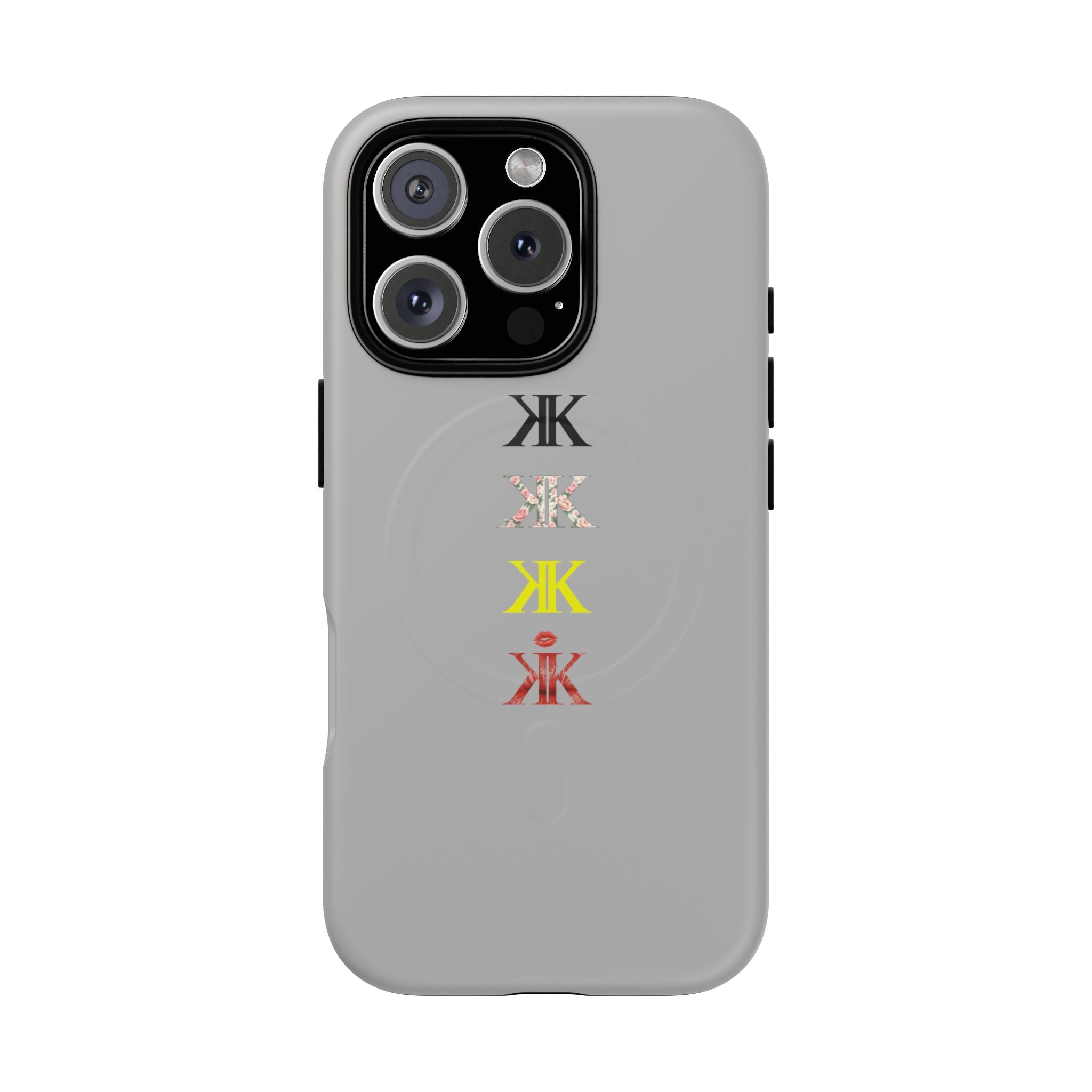 Sigil Collection Phone Case — Minimalist Monogram Stack Tough Magnetic Case