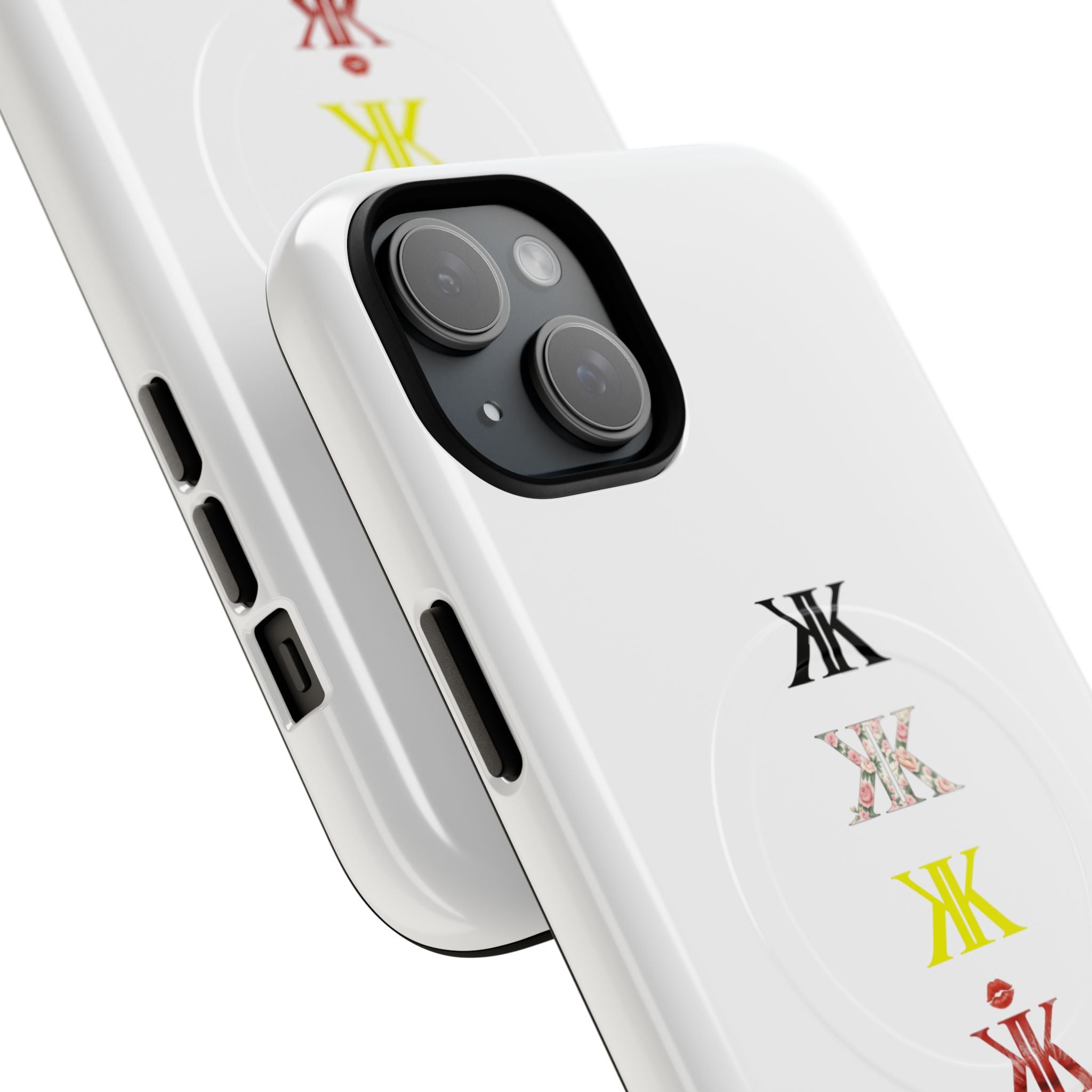 Sigil Collection Phone Case — Minimalist Monogram Stack Tough Magnetic Case