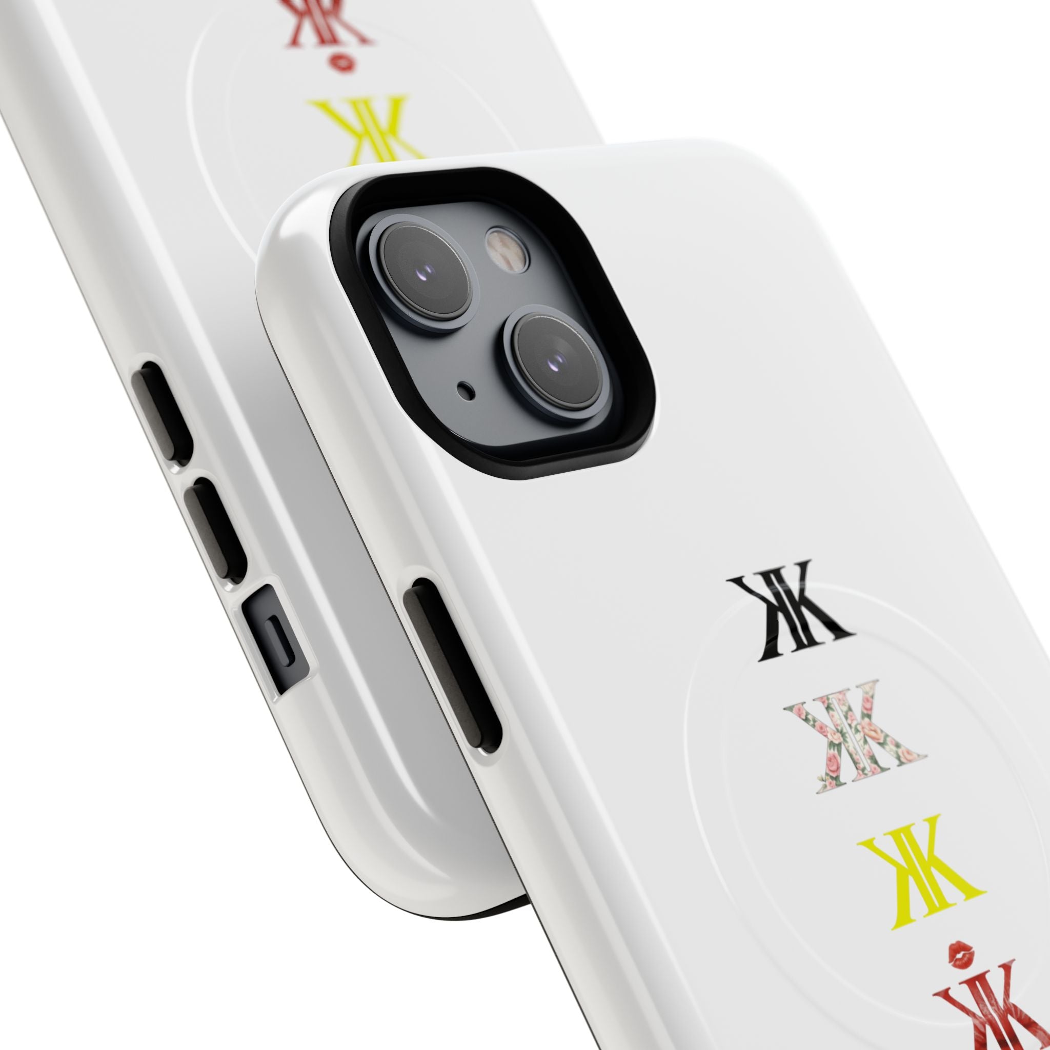 Sigil Collection Phone Case — Minimalist Monogram Stack Tough Magnetic Case