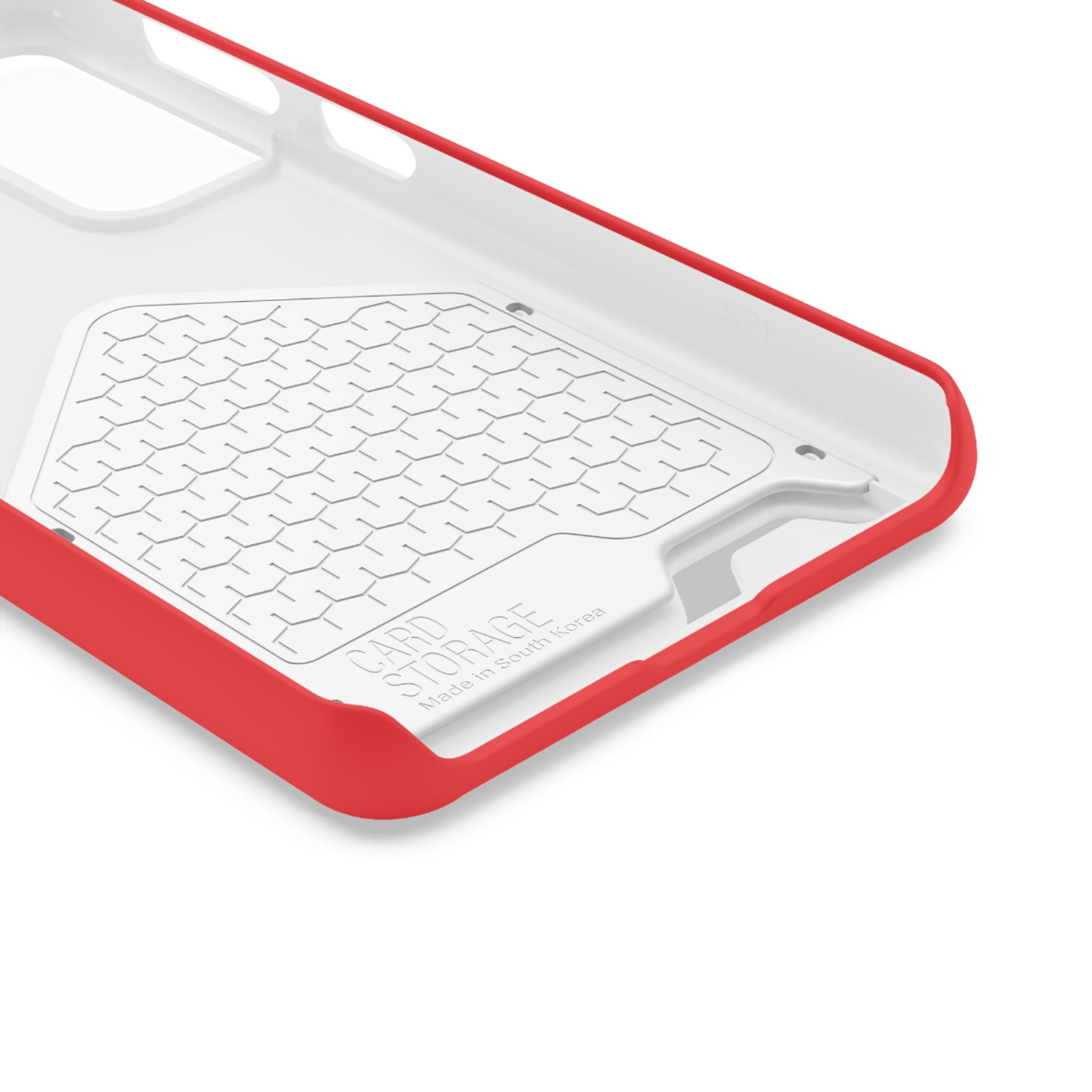 Kairos Kosmos RED Cardholder Phone Case — Slim Protective Wallet Case