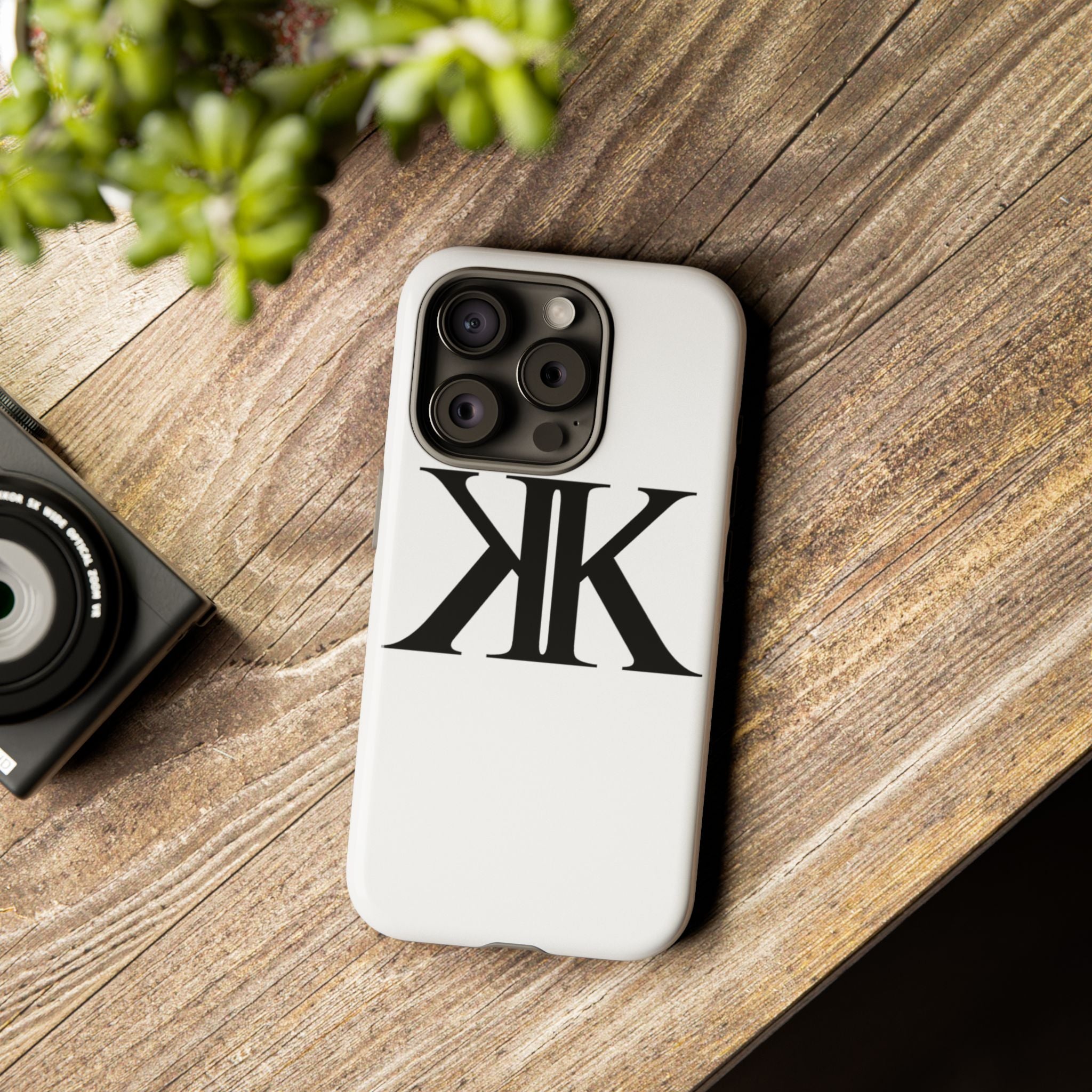 Monogram K Mirror Tough Phone Case