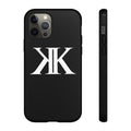 Monogram KK Phone Case BLACK — Tough Protective iPhone Cover