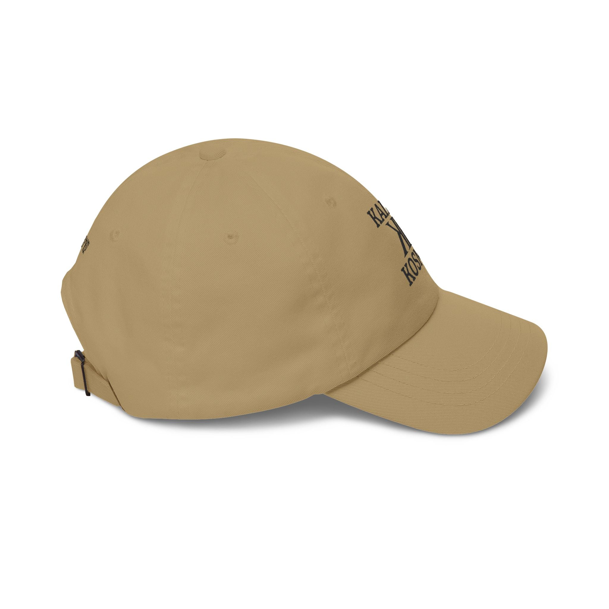 Kairos Kosmos Embroidered Cap — "Give No F**ks" Back Text