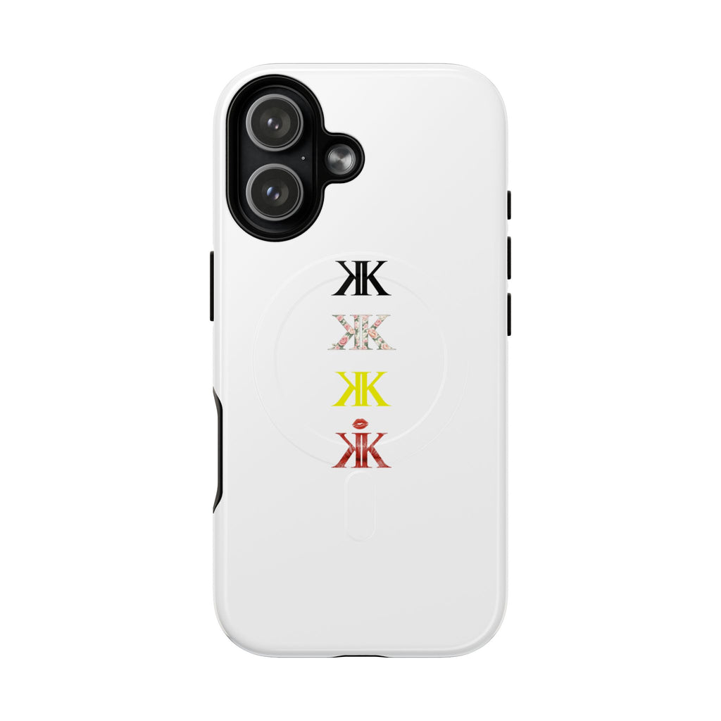 Sigil Collection Phone Case — Minimalist Monogram Stack Tough Magnetic Case
