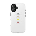 Sigil Collection Phone Case — Minimalist Monogram Stack Tough Magnetic Case