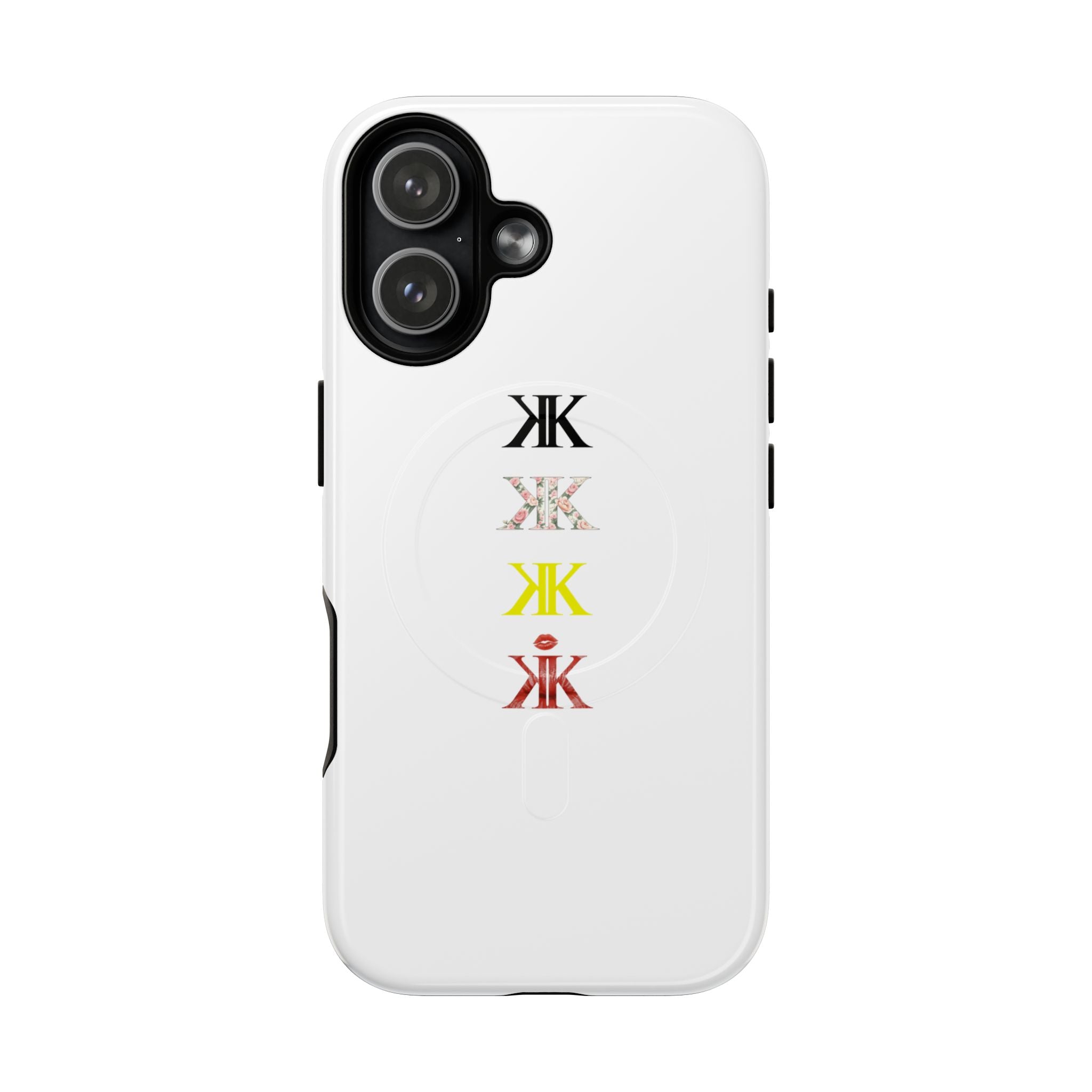 Sigil Collection Phone Case — Minimalist Monogram Stack Tough Magnetic Case