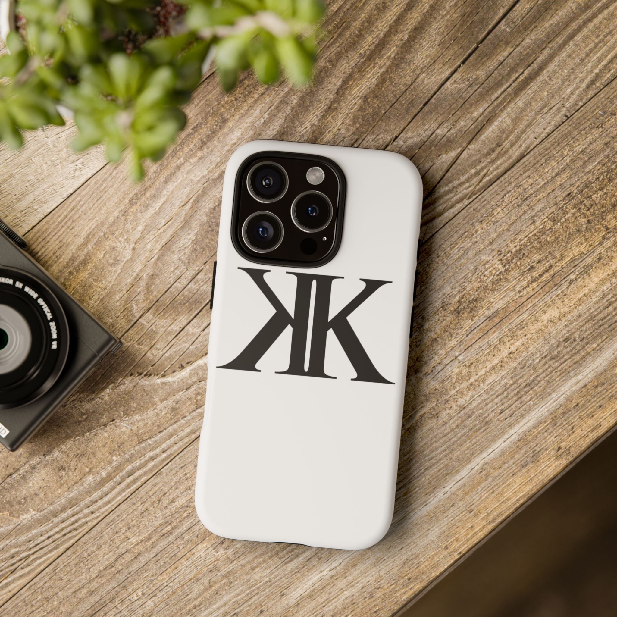 Monogram K Mirror Tough Phone Case