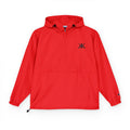 Champion® Packable Anorak Jacket RED — Lightweight Hooded Windbreaker for Travel & Outdoor