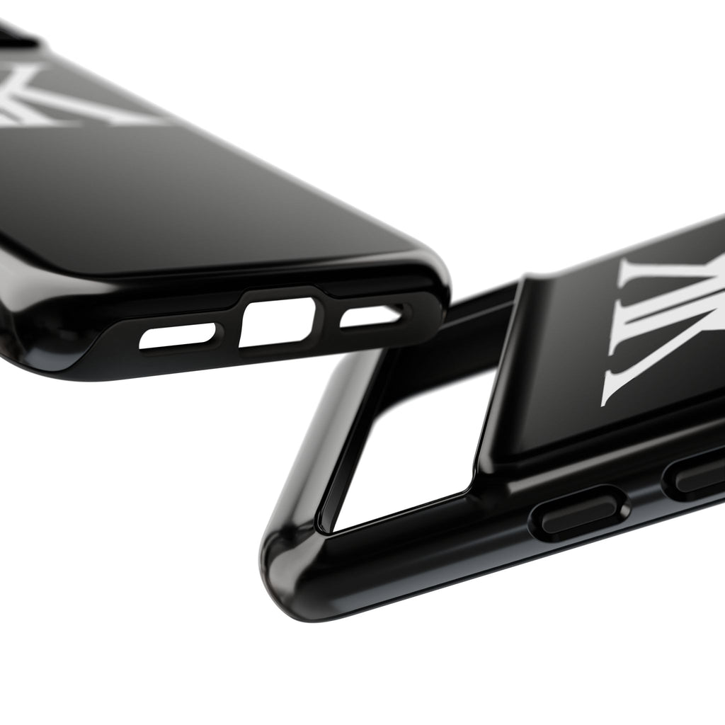 Monogram KK Phone Case BLACK — Tough Protective iPhone Cover