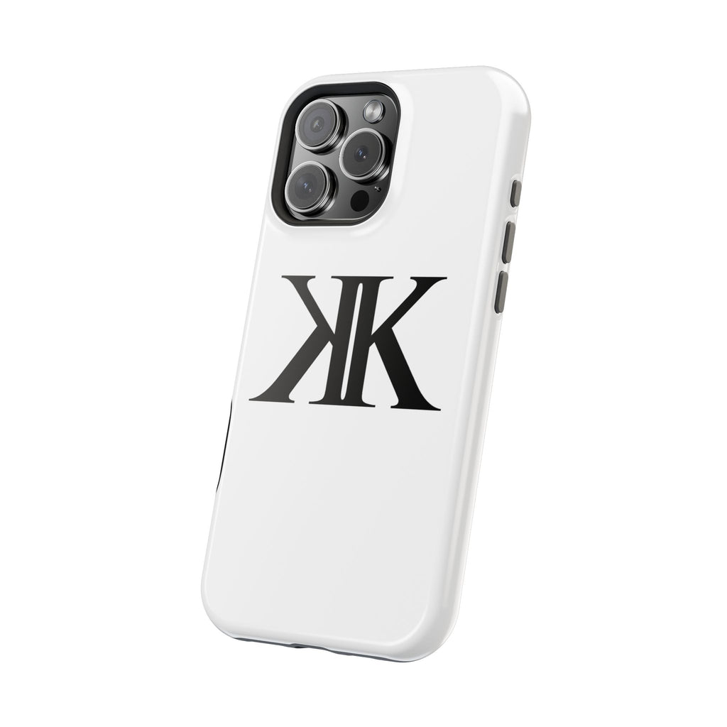 Magnetic Impact-Resistant Case with Bold KK Monogram