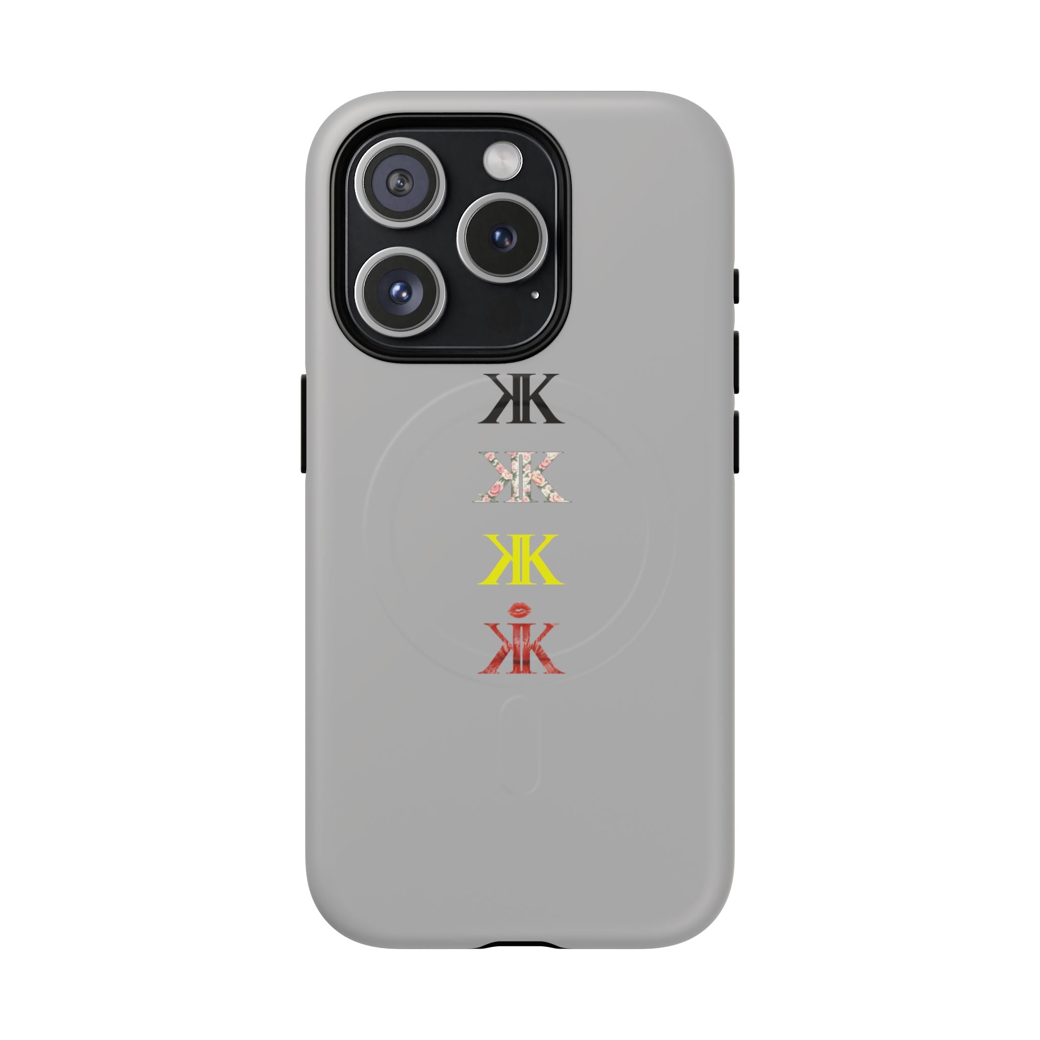 Sigil Collection Phone Case — Minimalist Monogram Stack Tough Magnetic Case