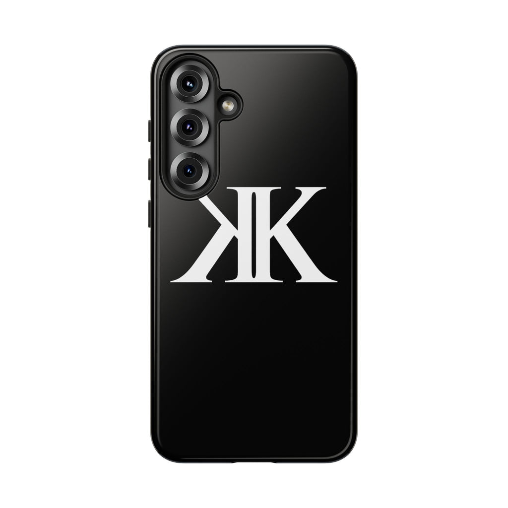 Monogram KK Phone Case BLACK — Tough Protective iPhone Cover