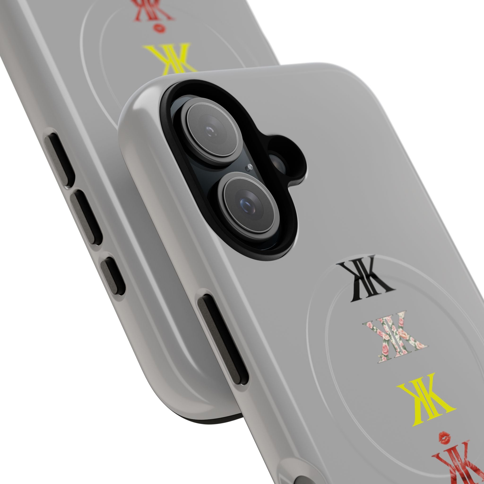 Sigil Collection Phone Case — Minimalist Monogram Stack Tough Magnetic Case