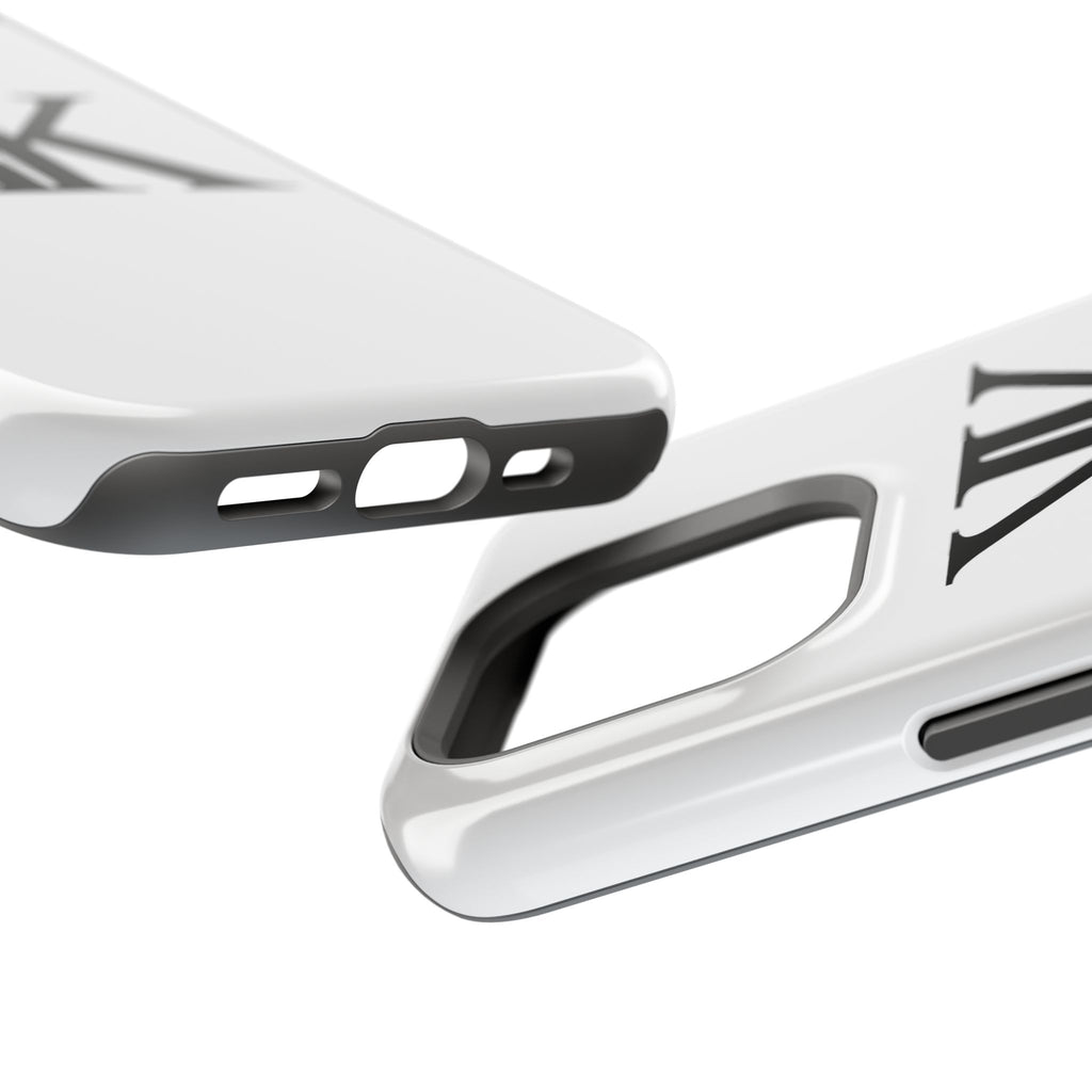 Magnetic Impact-Resistant Case with Bold KK Monogram