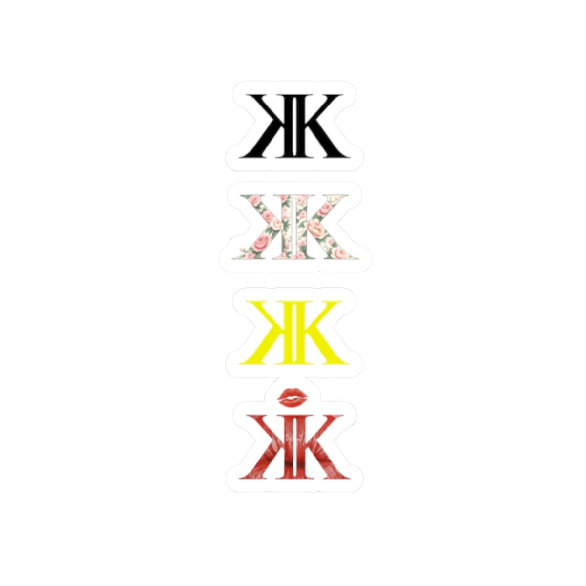 Sigil Collection Sticker Pack — Floral, Neon & Metallic Logo Decals for Laptops