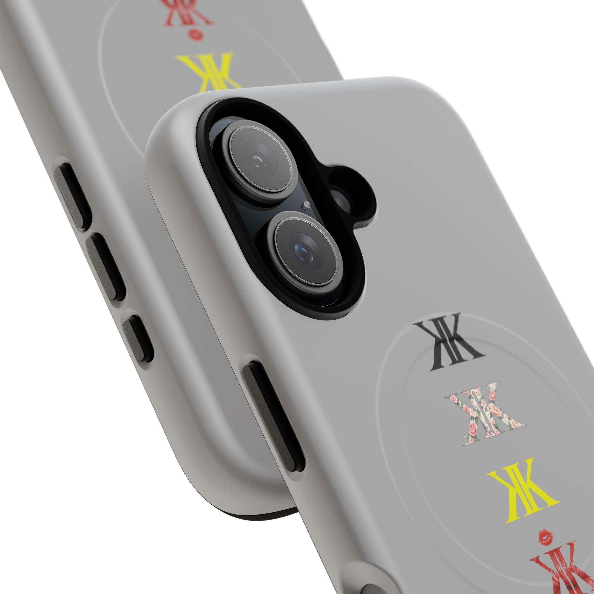 Sigil Collection Phone Case — Minimalist Monogram Stack Tough Magnetic Case
