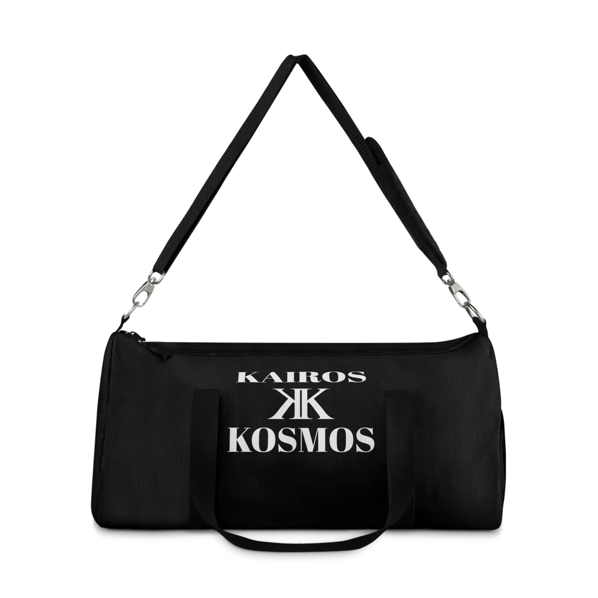 Kairos Kosmos BLACK Duffel Bag —  Gym & Travel Weekender