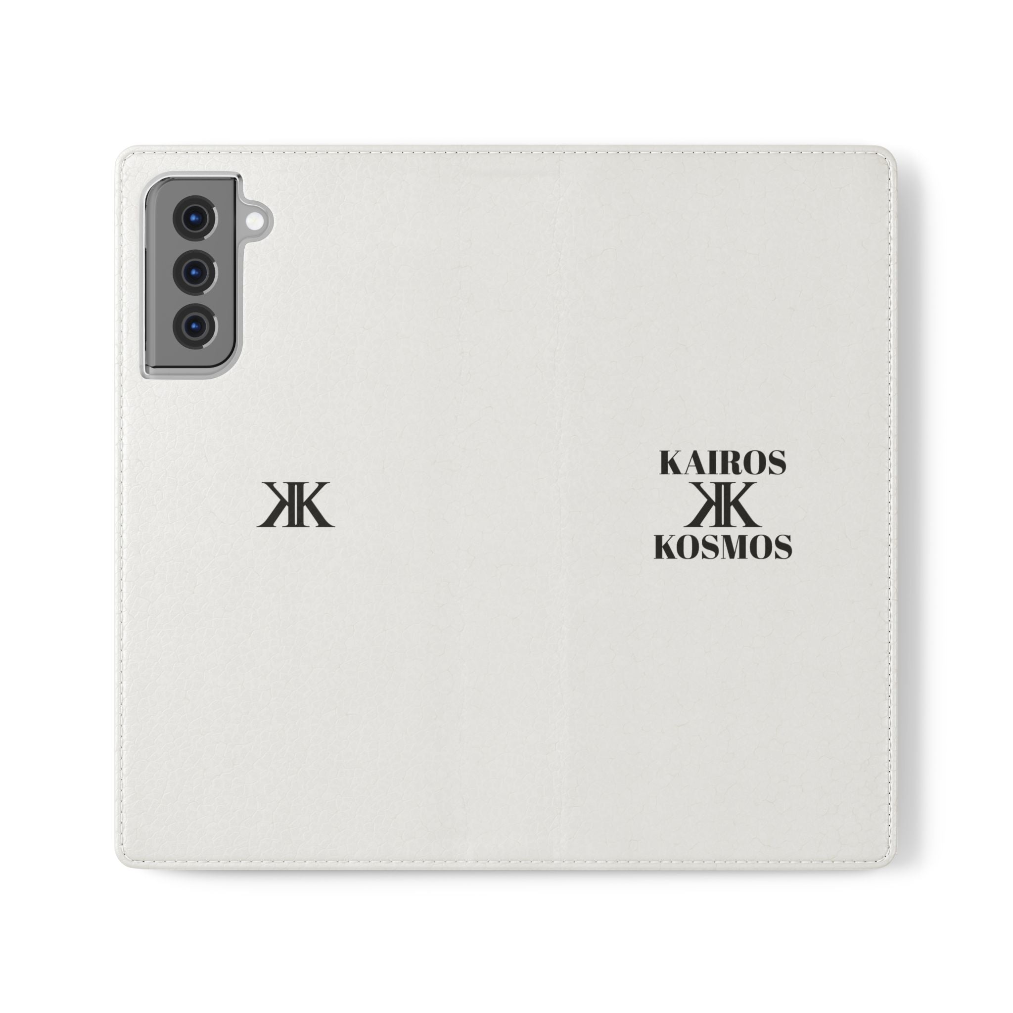 Kairos Kosmos Logo Flip Phone Case