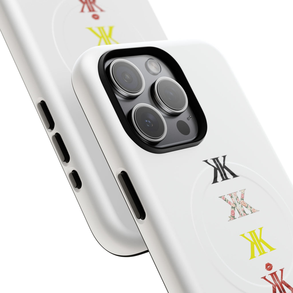 Sigil Collection Phone Case — Minimalist Monogram Stack Tough Magnetic Case