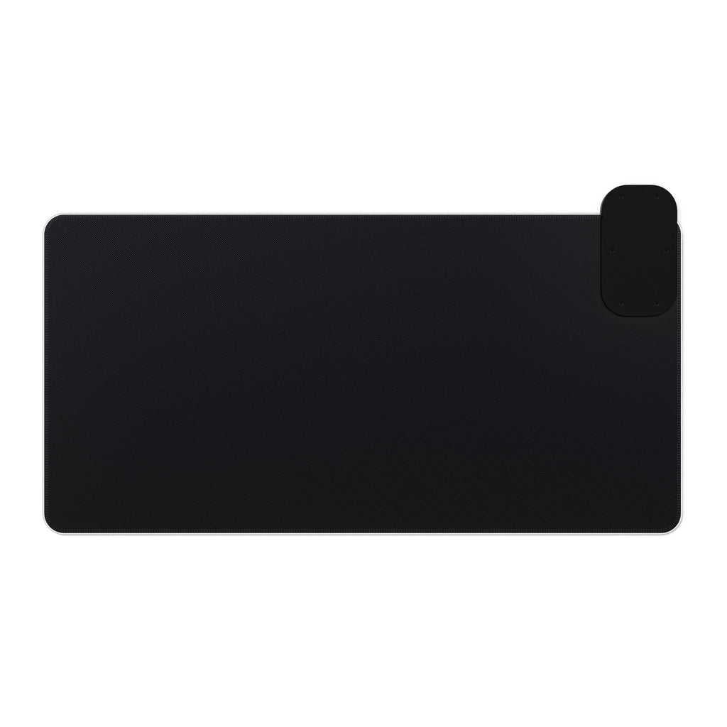 LED Wireless Charging Gaming Mouse Pad RED — Kairos Kosmos Logo Desk Mat