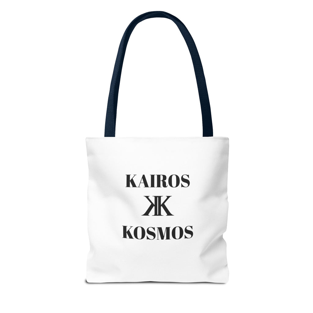 Kairos Kosmos Tote Bag – Minimalist Monogram Tote