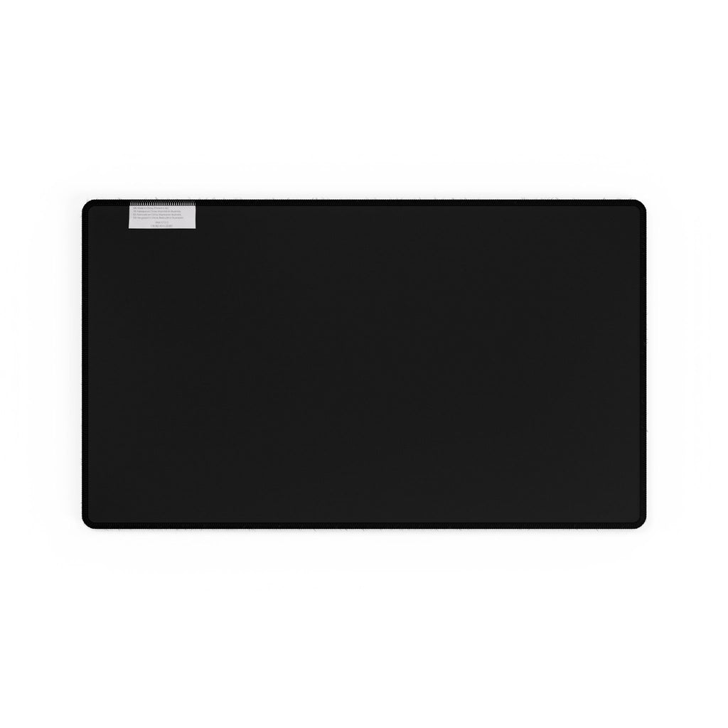 Aspis Collection Patterned Desk Mat — Sleek Gaming/Office Mousepad with 'KK' Monogram